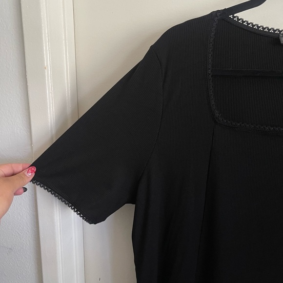 Foxblood - Natalie Ribbed Mini Black - Dress size 4x - Picture 5 of 7